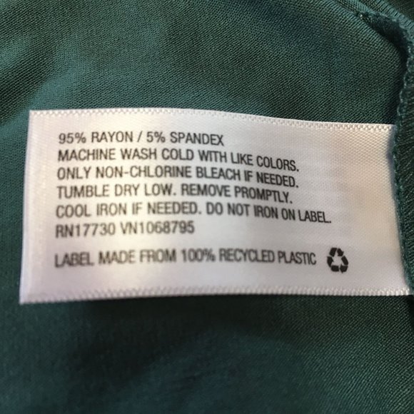 NWT A New Day V Neck Short Sleeve Top - Teal - Size 2X - Picture 3 of 5